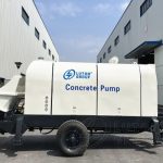 concrete trailer pump from LUTON GROUP