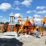 double drum asphalt plant