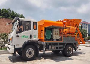 truck mounted concrete pump arrived in Saudi Arabia