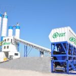 Concrete Belt Conveyor LTF-100 Free-foundation Concrete Batching Plant