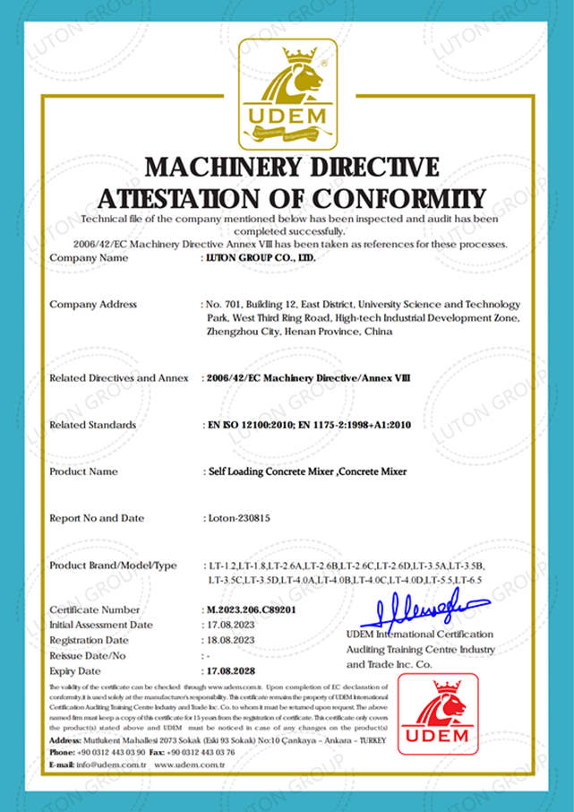 certificates of CE