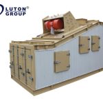 vibrating and screening system in asphalt plant