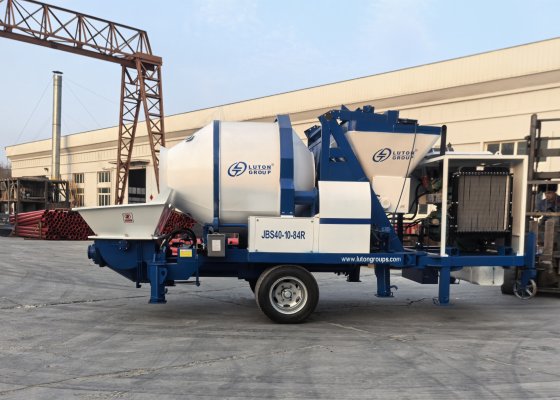 concrete mixer pump jbs40-10-84R