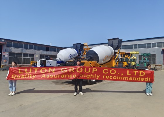 self loading concrete mixer from LUTON