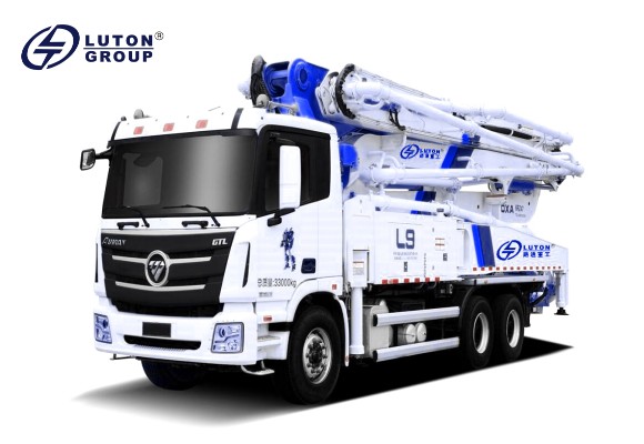 concrete crane pump truck 