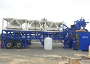 portable and mobile concrete batching plant from LUTON GROUP