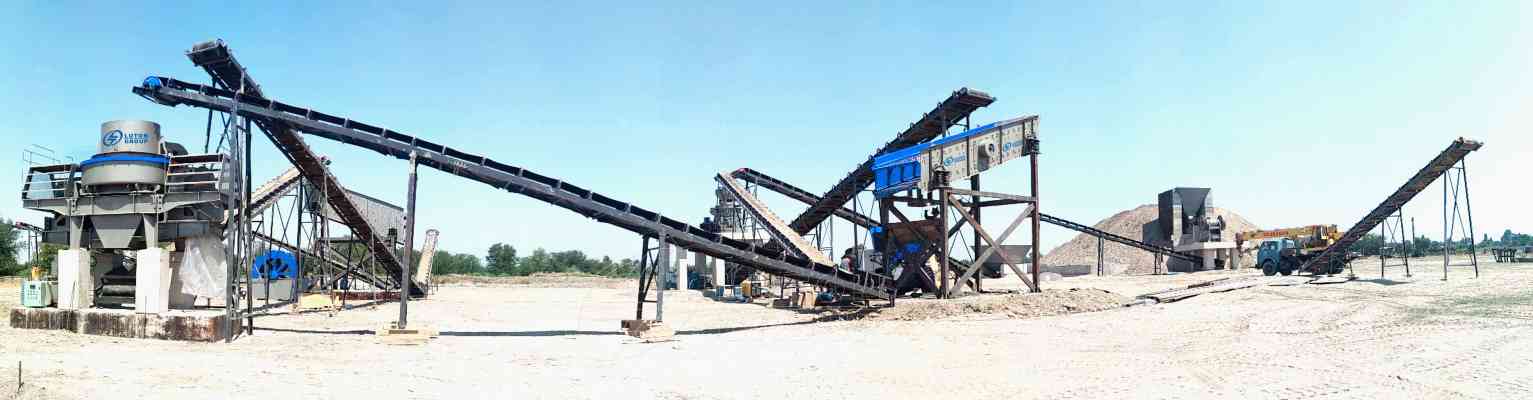 Stationary Type Stone Crusher Plant LUTON GROUP