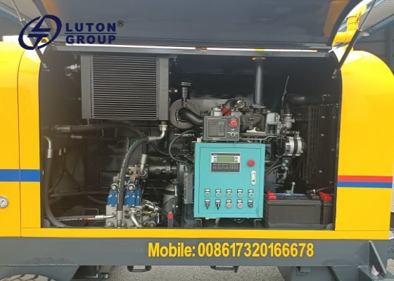 self loading mixer truck and trailer pump to the uae