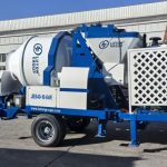 JBS40 Concrete Mixer Pump and Loader Machine In Kenya JBS40 concrete mixer pump in Kenya