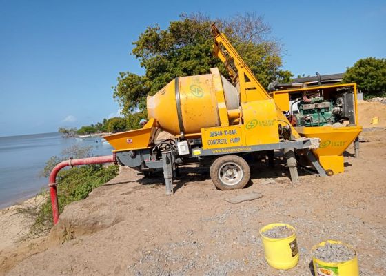 LUTON GROUP concrete mixer pump In Kenya LUTON GROUP concrete mixer pump In Kenya