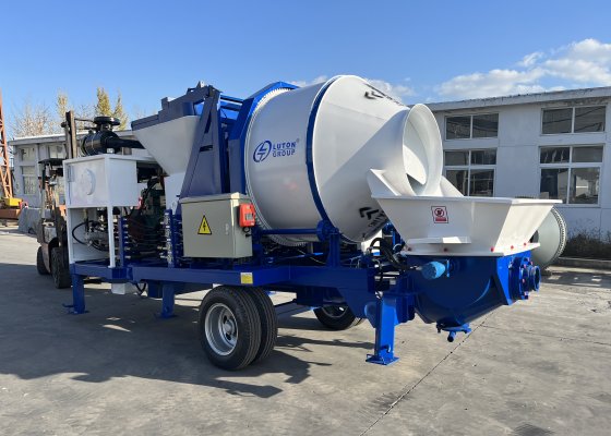 concrete mixing pump from LUTON concrete mixing pump from LUTON