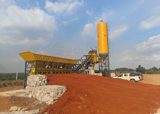 LUTON YHZS60 concrete plant